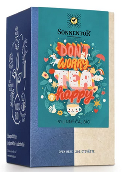 Bio čaj Don´t Worry Tea Happy porcovaný 27g Sonnentor